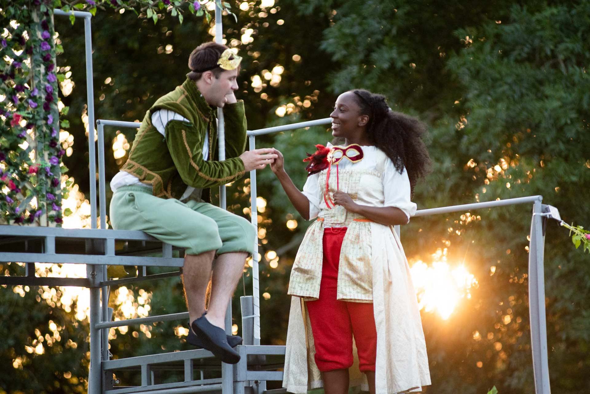 Live Theatre - Outdoor performance with period costumes